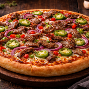 Kebab Pizza