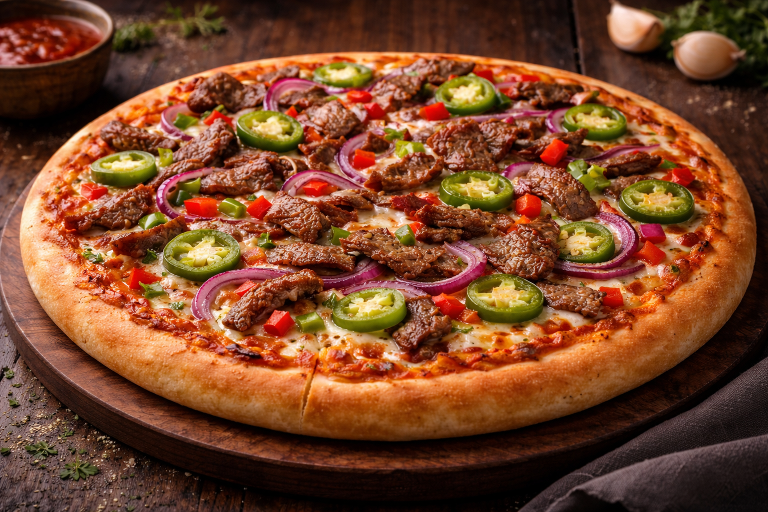 Kebab Pizza