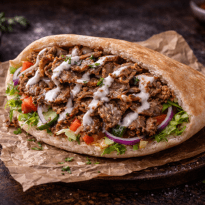 Kebab in Pita Bread
