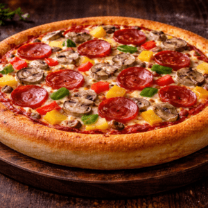 Pan Style Pizza (3 Toppings)