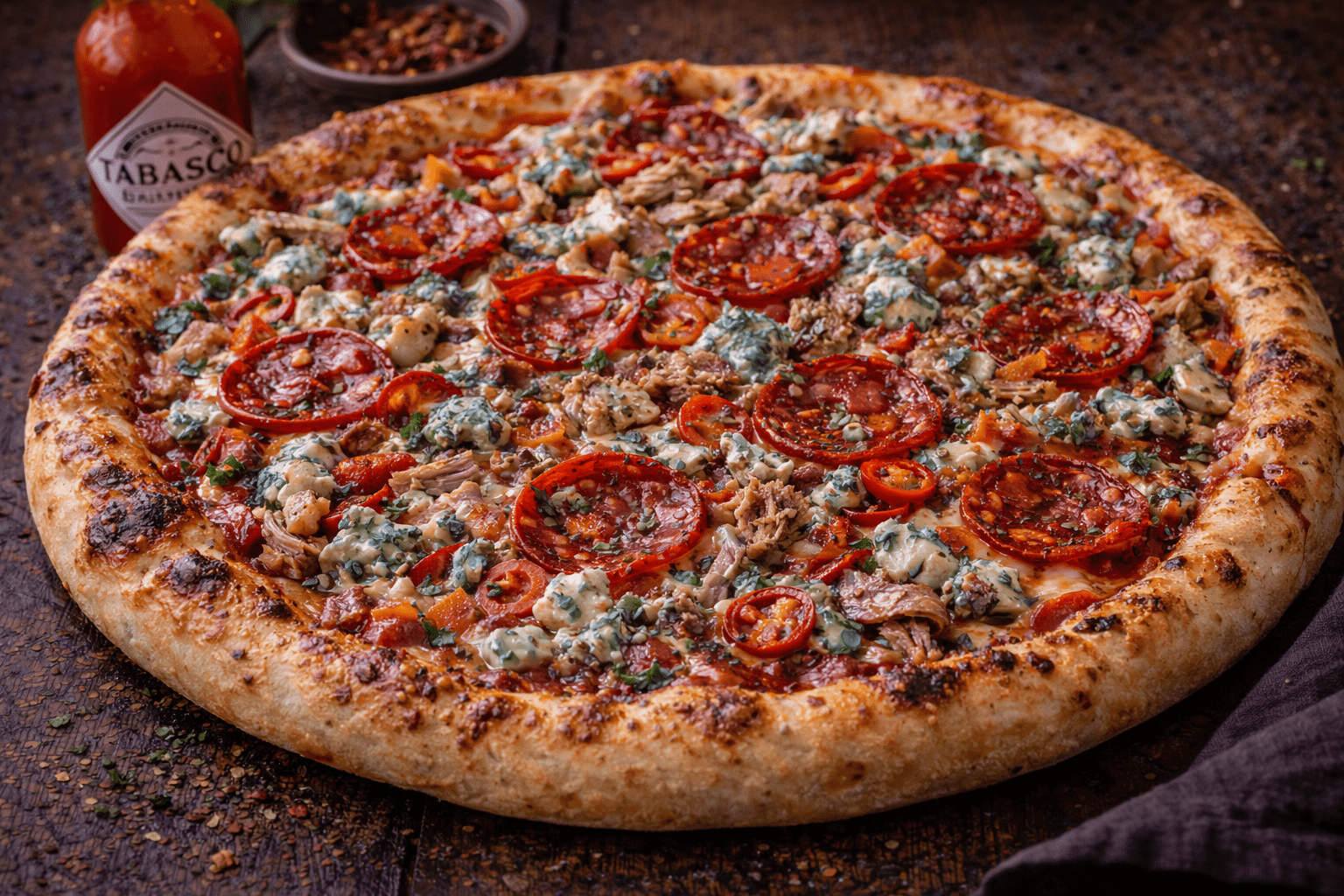 Special Tabasco Pizza