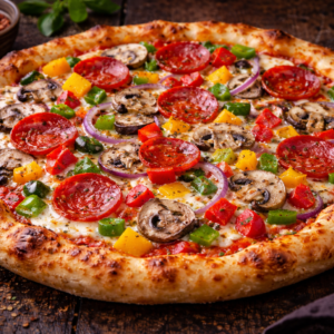 Custom Choice Pizza – Choose 4 toppings